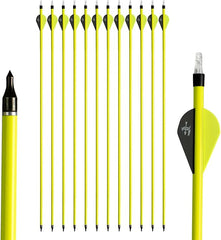 SF 28 30" Carbon Arrow Practice Arrow Spine 500 for Recurve Bows (Pack of 12)