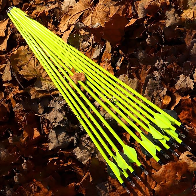 SF 28 30" Carbon Arrow Practice Arrow Spine 500 for Recurve Bows (Pack of 12)