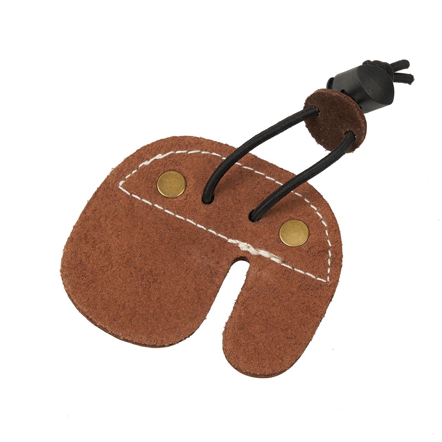 S F Rustic Leather Archery Finger Tab, Archery Finger Guard